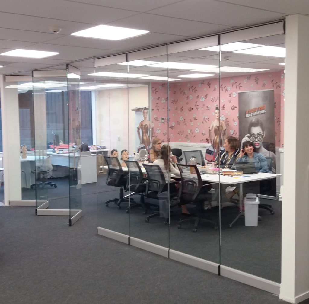 Vetro Stack internal partition NZ Glass